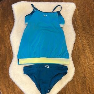 Nike Blue Swim Set